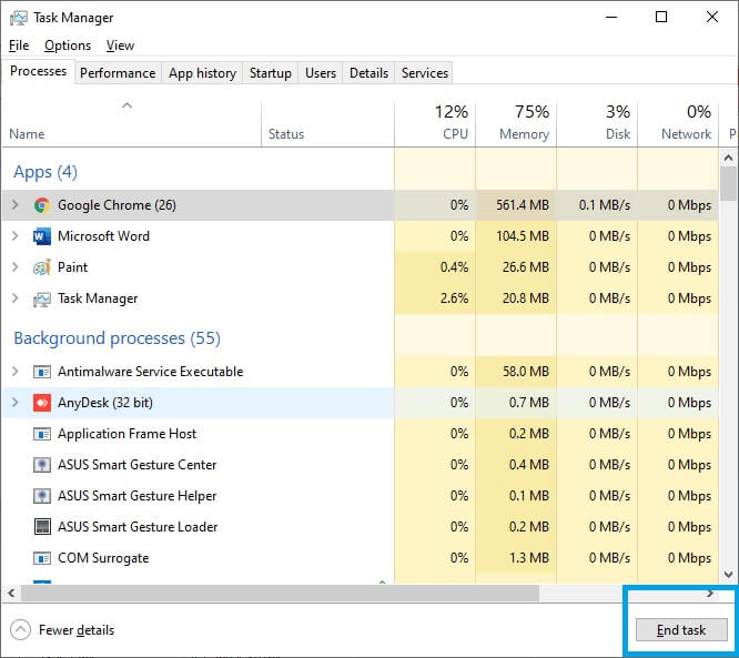 Task manager